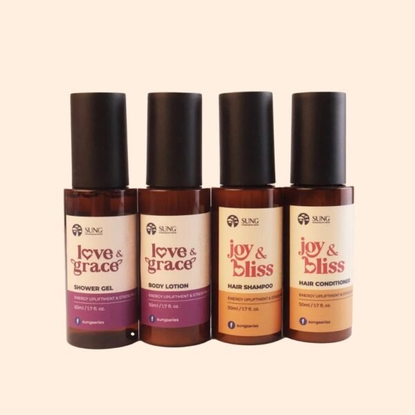 Joy & Bliss / Love & Grace Travel Essentials Set